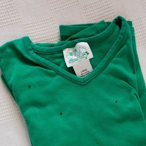 V-neck Quacker Factory Top